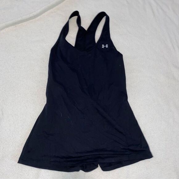 Under Armour heat gear black tank top | Sz S - Picture 2 of 4